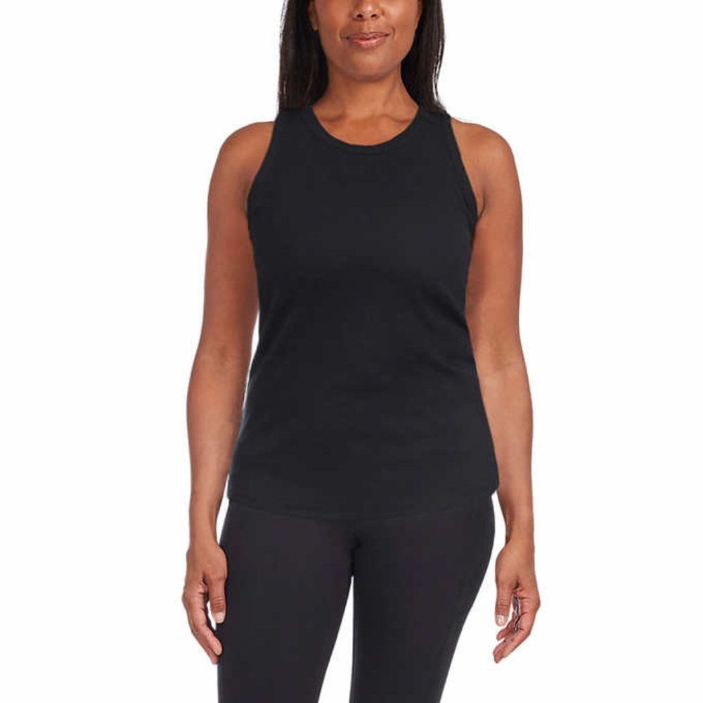 Danskin Ladies' Ribbed Tank, 3-pack - Picture 3 of 8